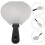 stainless steel pizza with plastic handle for cake and pizza 8