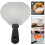 stainless steel pizza with plastic handle for cake and pizza 10