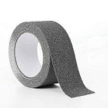 (Grey) Non Slip Adhesive Safety Quartz Sand Grip Tape