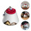 Elegant White Ceramic Tea Canister Airtight Mini Tea Storage Box 10