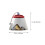 Elegant White Ceramic Tea Canister Airtight Mini Tea Storage Box 2