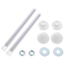 1Ensemble Kit Connecteur Tuyau Wc Durable Métal PVC Confort D'usage