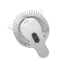 stainless steel cocktail strainer for bartenders and mixologists