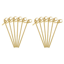 100pcs bamboo fruit and cocktail picks for household use