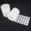 300 pairs 600 pcs self adhesive hook and loop dots white 8