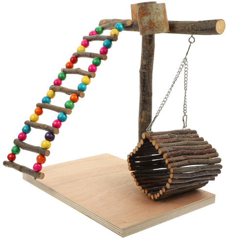 1Set Multi-Color Speelstand Met Zitstok En Accessoires 2