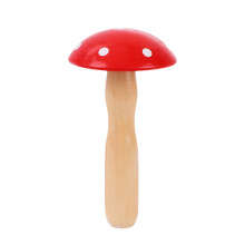 Solid Wood Mushroom Darning Tool Lightweight DIY Sewing Helper