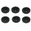 6pcs black sink baffle replacement for garbage disposal unit 3
