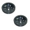 6pcs black sink baffle replacement for garbage disposal unit 1