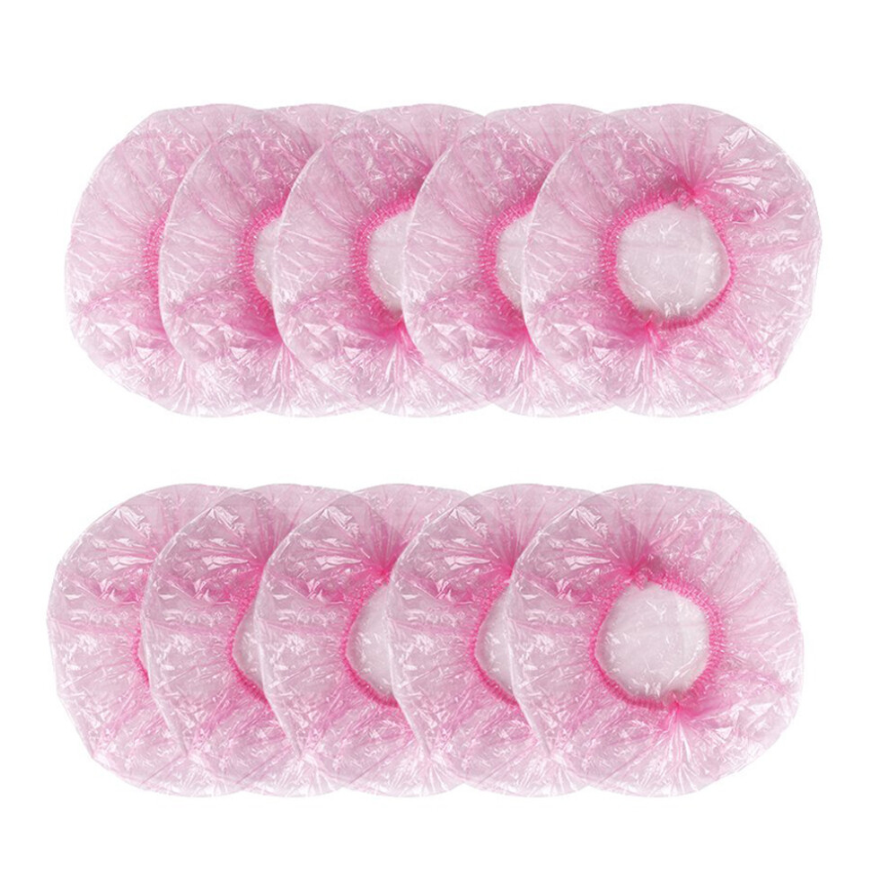 Aboofan 300Pcs Elastic Bath Caps Thickened Shower Hat For Home Salon Spa