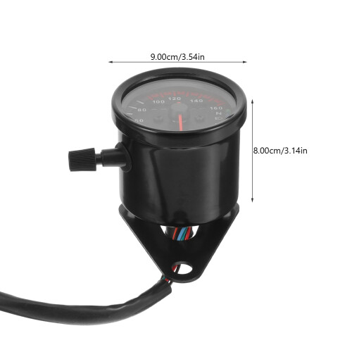motorcycle speedometer modified small instrument odometer 2