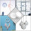 30 sets adhesive ceiling hook for wall decoration hanger no drill 8