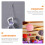 30 sets adhesive ceiling hook for wall decoration hanger no drill 7
