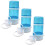 3pcs refillable automatic feeder hut with water bowl for small pets 3