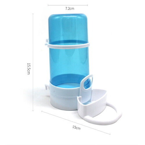 3pcs refillable automatic feeder hut with water bowl for small pets 1