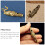 2St Mini Koperen Olifant Sleutelhanger Decor 8