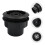 Ventilateur D'air Rond ABS Noir Pour Bus Et De Loisirs 3