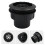 Ventilateur D'air Rond ABS Noir Pour Bus Et De Loisirs 5
