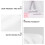 disposable cotton face wipes for cleansing, 60 count 6