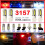 reverse light 33-smd 6000k white bulb for backup brake 5