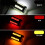 reverse light 33-smd 6000k white bulb for backup brake 4