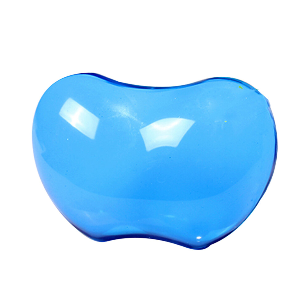 Large Transparent Sky- Silicone Mouse Pad With Wrist Rest Blue 3301831319864
