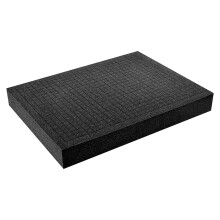 Foam Inserts for Crates, Pre-Cubed High-Density PU Foam Insert, 40x40x3, For Cameras, Collectibles, Binoculars