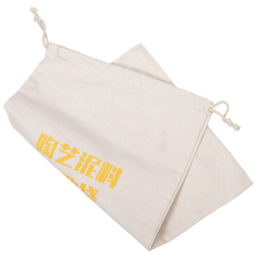 cloth clay pouch for pottery storage and transport
