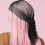 1Stk Schwarzes Veil Haarband Elastisch Für Frauen 2