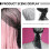 1Stk Schwarzes Veil Haarband Elastisch Für Frauen 9