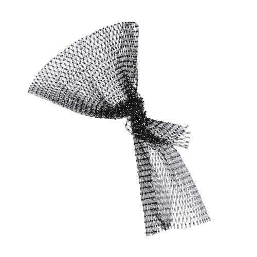 1Stk Schwarzes Veil Haarband Elastisch Für Frauen