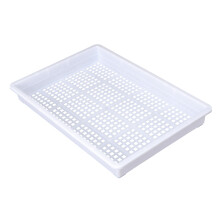 hydroponic nursery tray food grade pp vegetable gardening tray white