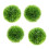 4pcs artificial grass ball hanging decor ceiling pendant 7