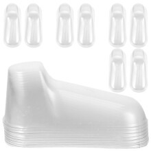 40Pièces Support Chaussures Bébé Transparent PVC Modèles Pieds Enfant