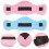 2pcs swim belt for pool exercise and training buoyancy aid 2