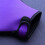 1 pair purple m webbed half finger swimming training gloves 11