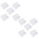 10Pièces Support Aquarium Transparent En Durable 4