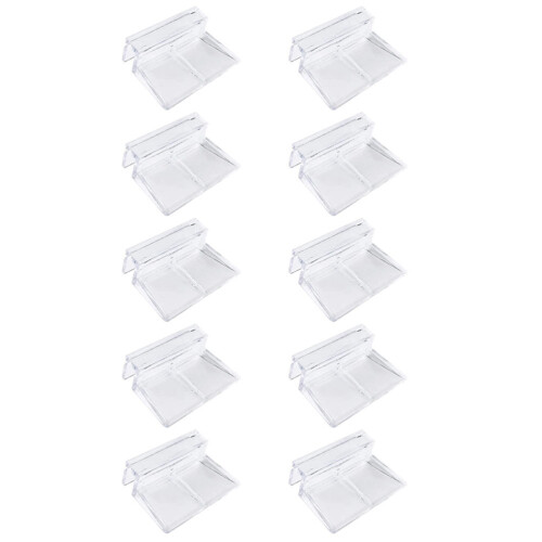 10Pièces Support Aquarium Transparent En Durable