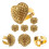 5pcs portable hand sewing thimbles for household use 3