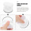 portable bathroom suction handle bar plastic door handrail bracket 7