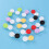 15pc lens case with storage jar double boxes mixed color 9