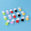 15pc lens case with storage jar double boxes mixed color 8