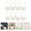 8Pcs Plastic Rattan Storage Baskets Small Handmade Handheld 6