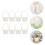 8Pcs Plastic Rattan Storage Baskets Small Handmade Handheld 5