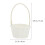 8Pcs Plastic Rattan Storage Baskets Small Handmade Handheld 3