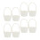 8Pcs Plastic Rattan Storage Baskets Small Handmade Handheld 1
