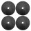 10pcs black biodegradable non-woven weeding cloth 27cm outer 4cm inner 1