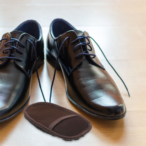 2Pièces Noir En Synthétique Pour Chaussures 2