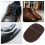 2Pièces Noir En Synthétique Pour Chaussures 7