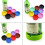 2pcs silicone beer organizer holder mat stacking tidy tool 10